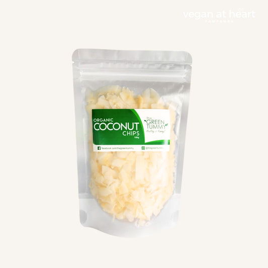 Organic Coconut Chips (Unsweetened/Unroasted) 100g